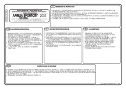 Givi A129A Mounting Kit For 105A/128A Windscreens Sportcity 125 / 200 / 250 '04-'08 -MotorVision Store A129A fi 3