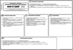 Givi E193 Top Box Adapter Plate Monokey For BMW R1200RT (2005-2013) -MotorVision Store E193 fi 2