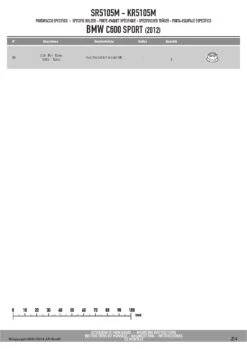 Givi SR5105M Monolock Top Case Rack For BMW C600 Sport (2012-2015) 7 Givi SR5105M Monolock Top Case Rack For BMW C600 Sport (2012-2015) -MotorVision Store SR5105M fi 2