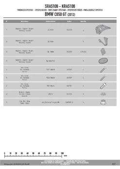 Givi SRA5106 Topcase Mounting Hardware For BMW C650GT (2012-current) 6 Givi SRA5106 Topcase Mounting Hardware For BMW C650GT (2012-current) -MotorVision Store SRA5106 fi 1
