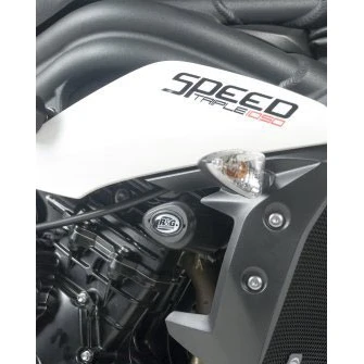 R&G Frame Sliders Aero Style - Speed Triple '11-up (front Mounted) 1 R&G Frame Sliders Aero Style - Speed Triple '11-up (front Mounted)