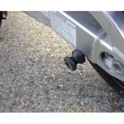 R&G Cotton Reel Swingarm Spools For S1000RR '10-'14, S1000R '14-'15 & Street Triple / R '13-'15 -MotorVision Store TTLRG CR0032BK 02