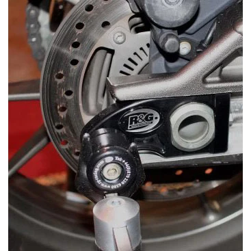 R&G Cotton Reel Swingarm Spools, Offset For BMW HP4 '13-'15, S1000RR '10-'14 & S1000R '14-'15 2 R&G Cotton Reel Swingarm Spools, Offset For BMW HP4 '13-'15, S1000RR '10-'14 & S1000R '14-'15 - Image 2