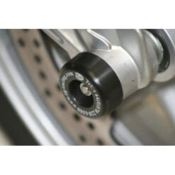 R&G Front Axle Sliders - K1200GT / K1200R / K1200S / K1300R / K1300S -MotorVision Store TTLRG FP0046BK 02