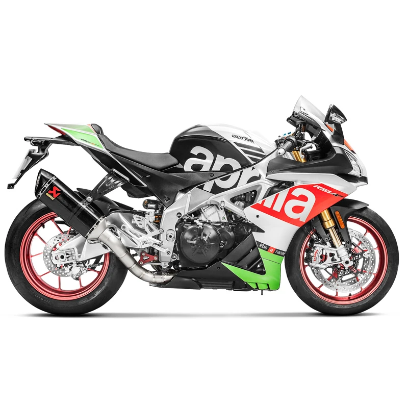 Akrapovic S-A10E8-RC Evolution Line Full Exhaust For Aprilia RSV4 Models 3 Akrapovic S-A10E8-RC Evolution Line Full Exhaust For Aprilia RSV4 Models - Image 3