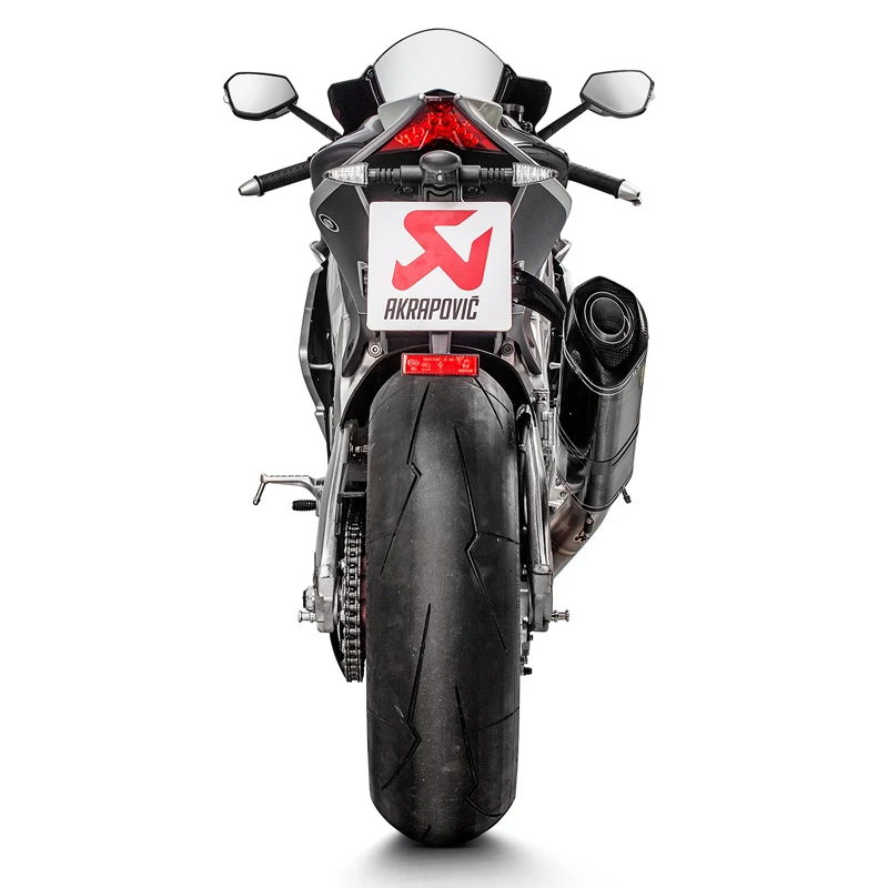 Akrapovic S-A10E8-RC Evolution Line Full Exhaust For Aprilia RSV4 Models 4 Akrapovic S-A10E8-RC Evolution Line Full Exhaust For Aprilia RSV4 Models - Image 4
