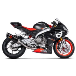 Akrapovic S-A6R3-APLC Racing Line Full Exhaust, Carbon Fiber For Aprilia Tuono/RS 660 '21- 6 Akrapovic S-A6R3-APLC Racing Line Full Exhaust, Carbon Fiber For Aprilia Tuono/RS 660 '21- -MotorVision Store akrapovic s a6r3 aplc racing line full exhaust image3
