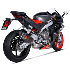 Akrapovic S-A6R4-HAPC Racing Line Full Exhaust, Carbon Fiber For Aprilia Tuono/RS 660 '21-