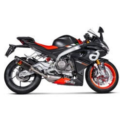 Akrapovic S-A6R4-HAPC Racing Line Full Exhaust, Carbon Fiber For Aprilia Tuono/RS 660 '21- 7 Akrapovic S-A6R4-HAPC Racing Line Full Exhaust, Carbon Fiber For Aprilia Tuono/RS 660 '21- -MotorVision Store akrapovic s a6r4 hapc racing line full exhaust image3