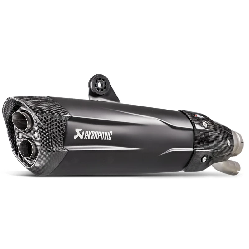 Akrapovic S-B10SO6-HDVDZBL Slip-on Line Exhaust, Titanium For BMW S1000RR '17-'19 2 Akrapovic S-B10SO6-HDVDZBL Slip-on Line Exhaust, Titanium For BMW S1000RR '17-'19 - Image 2