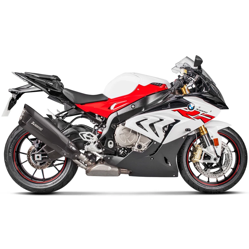 Akrapovic S-B10SO6-HDVDZBL Slip-on Line Exhaust, Titanium For BMW S1000RR '17-'19 3 Akrapovic S-B10SO6-HDVDZBL Slip-on Line Exhaust, Titanium For BMW S1000RR '17-'19 - Image 3