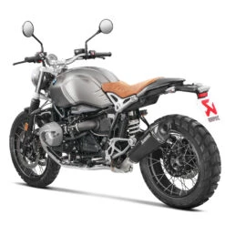 Akrapovic S-B12SO17-HBRBL Slip-on Line Exhaust, Black For BMW R NineT Models