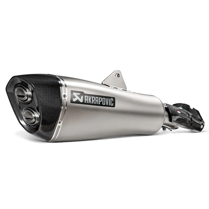 Akrapovic S-B12SO21-HALAGT Slip-on Line Tapered Exhaust, Silver For BMW R1250RT '19- 2 Akrapovic S-B12SO21-HALAGT Slip-on Line Tapered Exhaust, Silver For BMW R1250RT '19- - Image 2