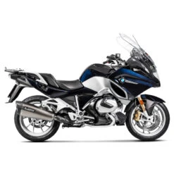 Akrapovic S-B12SO21-HALAGT Slip-on Line Tapered Exhaust, Silver For BMW R1250RT '19- 6 Akrapovic S-B12SO21-HALAGT Slip-on Line Tapered Exhaust, Silver For BMW R1250RT '19- -MotorVision Store akrapovic s b12so21 halagt slip on line exhaust image3