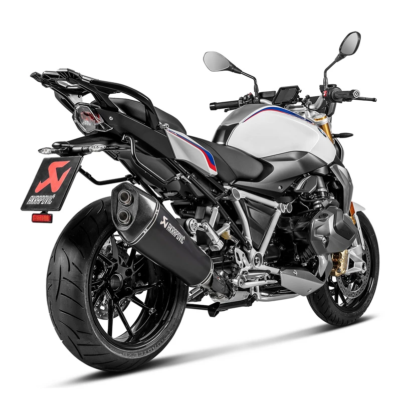 Akrapovic S-B12SO22-HALAGTBL Slip-on Line Tapered Exhaust, Black For BMW R1250R/RS '20- 1 Akrapovic S-B12SO22-HALAGTBL Slip-on Line Tapered Exhaust, Black For BMW R1250R/RS '20-