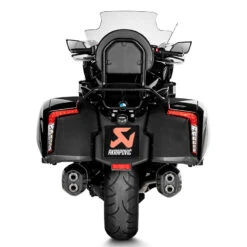 Akrapovic S-B16SO3-HRAATBL Slip-on Line Tapered Exhausts, Black For BMW K1600B '18- 7 Akrapovic S-B16SO3-HRAATBL Slip-on Line Tapered Exhausts, Black For BMW K1600B '18- -MotorVision Store akrapovic s b16so3 hraatbl slip on line exhausts image4