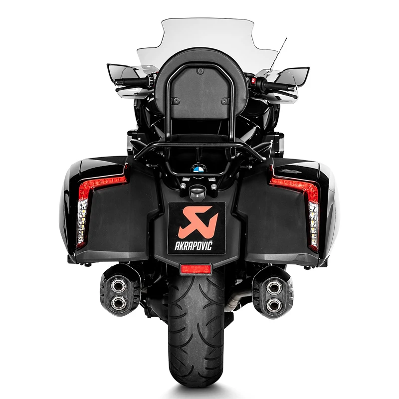 Akrapovic S-B16SO3-HRAATBL Slip-on Line Tapered Exhausts, Black For BMW K1600B '18- 4 Akrapovic S-B16SO3-HRAATBL Slip-on Line Tapered Exhausts, Black For BMW K1600B '18- - Image 4