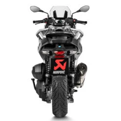 Akrapovic S-B4SO2-HRT Slip-on Line Exhaust, Titanium For BMW C400GT '19- -MotorVision Store akrapovic s b4so2 hrt slip on line exhaust image4