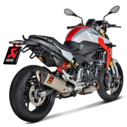 Akrapovic S-B9SO1-HAPLT Slip-on Line Exhaust, Black For BMW F900R/XR '20-