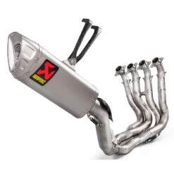 Akrapovic S-H10R8-APLT Racing Line Full Exhaust, Titanium For Honda CBR1000RR '17-'19 -MotorVision Store akrapovic s h10r8 aplt racing line full exhaust image4