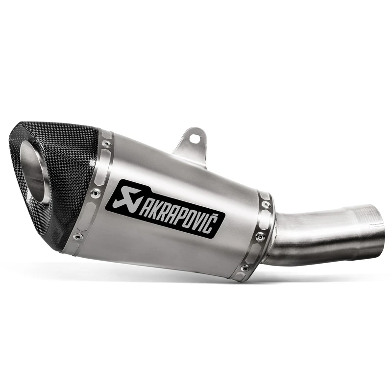 Akrapovic S-H10SO21-ASZT Slip-on Line Tapered Exhaust, Silver For Honda CB1000R '18- 2 Akrapovic S-H10SO21-ASZT Slip-on Line Tapered Exhaust, Silver For Honda CB1000R '18- - Image 2