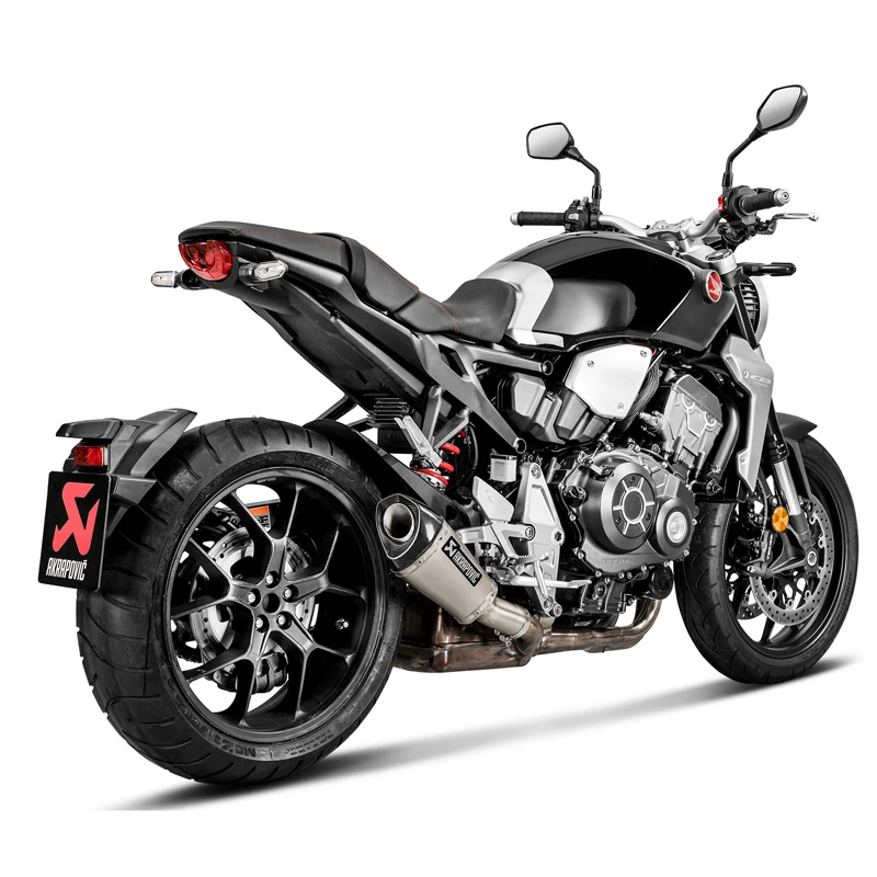 Akrapovic S-H10SO21-ASZT Slip-on Line Tapered Exhaust, Silver For Honda CB1000R '18- 1 Akrapovic S-H10SO21-ASZT Slip-on Line Tapered Exhaust, Silver For Honda CB1000R '18-