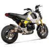 Akrapovic S-H125SO4-ASZTBL Slip-on Line Exhaust, Black For Honda MSX125 Grom '22-