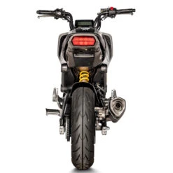 Akrapovic S-H125SO4-ASZTBL Slip-on Line Exhaust, Black For Honda MSX125 Grom '22- -MotorVision Store akrapovic s h125so4 asztbl slip on line exhaust image4