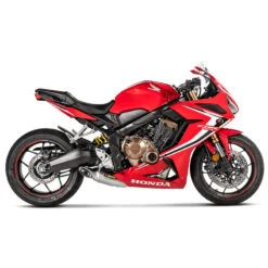 Akrapovic S-H6R11-AFT Racing Line Full Exhaust, Titanium For Honda CB650F/R & CBR650F/R
