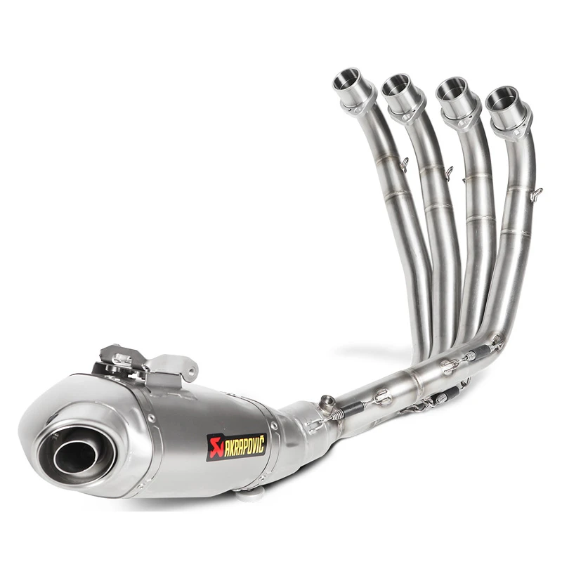 Akrapovic S-H6R11-AFT Racing Line Full Exhaust, Titanium For Honda CB650F/R & CBR650F/R 2 Akrapovic S-H6R11-AFT Racing Line Full Exhaust, Titanium For Honda CB650F/R & CBR650F/R - Image 2