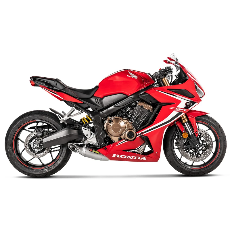 Akrapovic S-H6R11-AFT Racing Line Full Exhaust, Titanium For Honda CB650F/R & CBR650F/R 1 Akrapovic S-H6R11-AFT Racing Line Full Exhaust, Titanium For Honda CB650F/R & CBR650F/R
