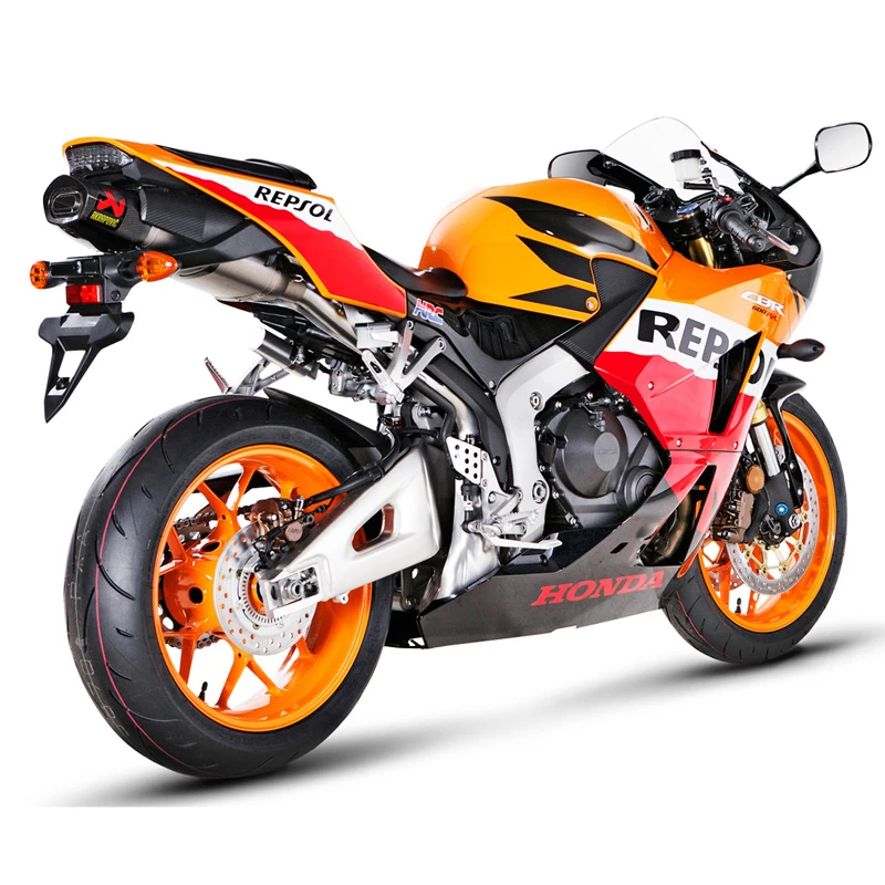 Akrapovic S-H6SO16-HACT Slip-on Line Oval Exhaust, Titanium For Honda CBR600RR '13-'18 1 Akrapovic S-H6SO16-HACT Slip-on Line Oval Exhaust, Titanium For Honda CBR600RR '13-'18
