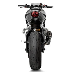 Akrapovic S-T7SO2-APC Slip-on Line Exhaust, Titanium For Street Triple 765 /RS/R/S '21- 7 Akrapovic S-T7SO2-APC Slip-on Line Exhaust, Titanium For Street Triple 765 /RS/R/S '21- -MotorVision Store akrapovic s t7so2 apc slip on line exhaust image4
