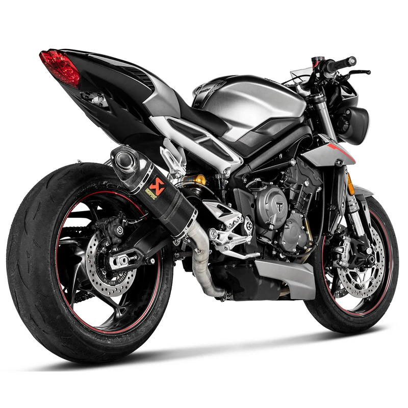 Akrapovic S-T7SO2-APC Slip-on Line Exhaust, Titanium For Street Triple 765 /RS/R/S '21- 1 Akrapovic S-T7SO2-APC Slip-on Line Exhaust, Titanium For Street Triple 765 /RS/R/S '21-