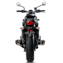 Akrapovic S-T9SO2-HCQTBL Slip-on Line Exhausts, Titanium For Street Twin 900 (2016-2020) -MotorVision Store akrapovic s t9so2 hcqtbl slip on line exhausts image4
