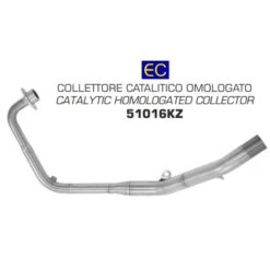 Arrow 51016KZ Catalytic Homologated Collector For Honda CB125R (2018-)