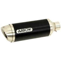 Arrow 51506AON Thunder Exhaust, Aluminum Dark For Honda CBR125R (2011-2016)