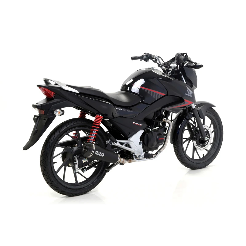 Arrow 51514XKN X-Kone Slip-on Exhaust, Nichrome Dark For Honda CB125F (2015-2016) 2 Arrow 51514XKN X-Kone Slip-on Exhaust, Nichrome Dark For Honda CB125F (2015-2016) - Image 2