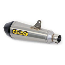 Arrow 51517XKI X-Kone Slip-On Exhaust, Nichrome For Honda CB125F (2017-) 7 Arrow 51517XKI X-Kone Slip-On Exhaust, Nichrome For Honda CB125F (2017-) -MotorVision Store arrow 51517xki x kone slip on exhaust image3