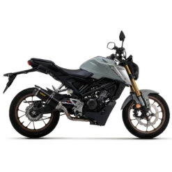 Arrow 51519AKNW Thunder Full System Exhaust, Aluminum Dark For Honda CB125R '21-