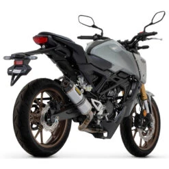 Arrow 51519AKW Thunder Full System Exhaust, Aluminum For Honda CB125R '21-