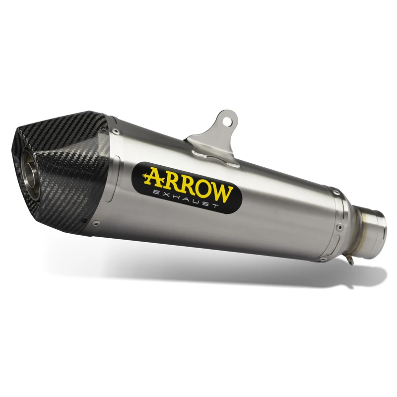 Arrow 51519XKIW X-Kone Full Exhaust, Nichrome For Honda CB125R '21- 1 Arrow 51519XKIW X-Kone Full Exhaust, Nichrome For Honda CB125R '21-