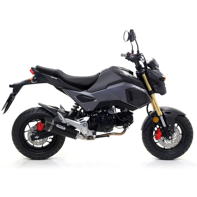 Arrow 52507XKN X-Kone Exhaust, Nichrome Dark For Honda MSX125 Grom (2016-) 1 Arrow 52507XKN X-Kone Exhaust, Nichrome Dark For Honda MSX125 Grom (2016-)