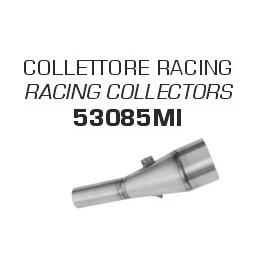 Arrow 53085MI Racing Stainless Steel Link Pipe For Honda Forza 350 (2021-) 1 Arrow 53085MI Racing Stainless Steel Link Pipe For Honda Forza 350 (2021-)