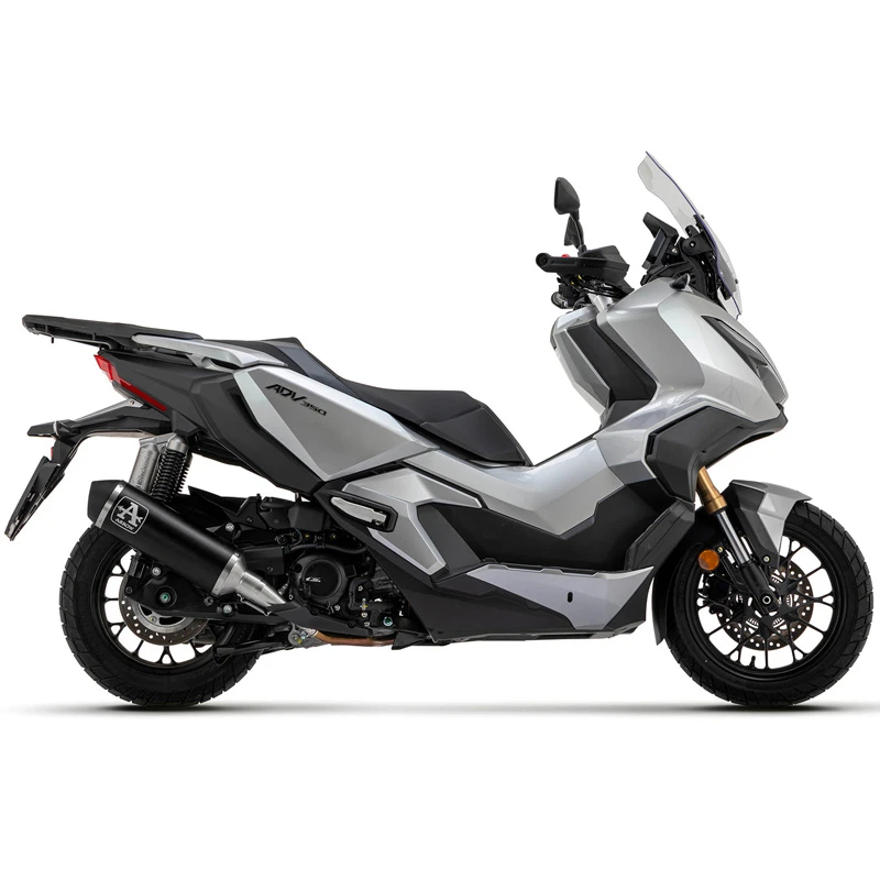Arrow 53546ANN Urban Slip-on Exhaust, Aluminum Dark For Honda ADV 350 (2022-) 2 Arrow 53546ANN Urban Slip-on Exhaust, Aluminum Dark For Honda ADV 350 (2022-) - Image 2