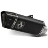 Arrow 71001PTN Pista Slip-on Exhaust, Titanium Dark For Aprilia RSV4 1100 Factory '19-'20