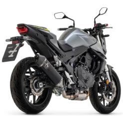 Arrow 71003VAN Veloce Racing Exhaust, Aluminum Dark For Honda CB750 Hornet '23-