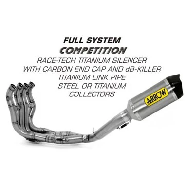 Arrow 71139CKZ Competition Exhaust For BMW S1000RR (2015-) And S1000R (2014-2016) 4 Arrow 71139CKZ Competition Exhaust For BMW S1000RR (2015-) And S1000R (2014-2016) - Image 4