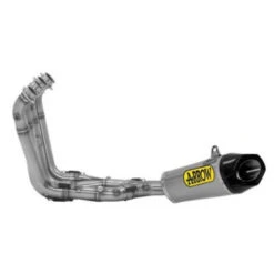 Arrow 71185CKZ Competition Full Exhaust, Titanium Carbon Cap For BMW S1000R (2017-2020)