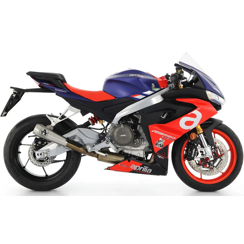 Arrow 71215CP Competition "EVO" Full System Exhaust, Titanium For Aprilia RS660 '20- 1 Arrow 71215CP Competition "EVO" Full System Exhaust, Titanium For Aprilia RS660 '20-